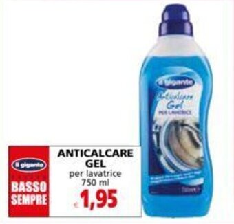 Il Gigante ANTICALCARE GEL per lavatrice 750 ml offerta
