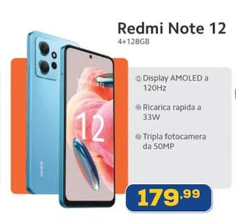Euronics Redmi Note 12 offerta