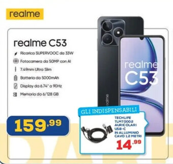 Euronics realme C53 offerta