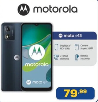 Euronics motorola moto e13 offerta