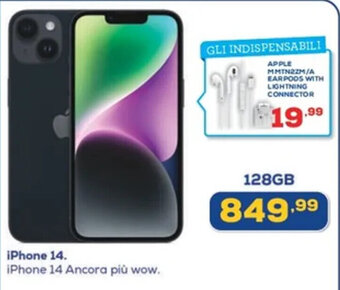Euronics iPhone 14 128GB offerta