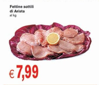 Supermercato Coal Fettine sottili di Arista offerta