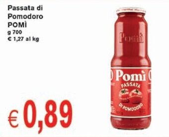 Passata di Pomodoro POMÌ g 700
