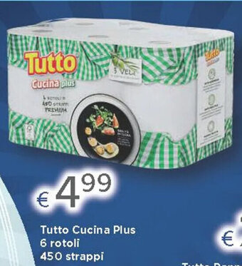 Acqua & Sapone Tutto Cucina Plus 6 rotoli 450 strappi offerta