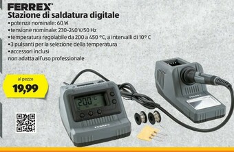 Ferrex Stazione Di Saldatura Digitale