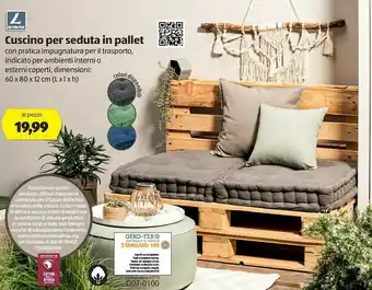 ALDI Cuscino Per Seduta In Pallet offerta