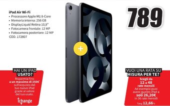 MediaWorld iPad Air Wi-Fi offerta