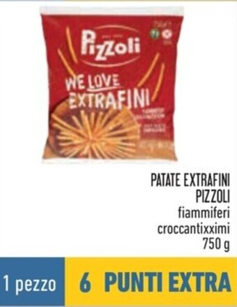 Conad PATATE EXTRAFINI PIZZOLI fiammiferi croccantixximi 750 g offerta
