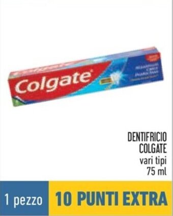 Conad DENTIFRICIO COLGATE vari tipi 75 ml offerta