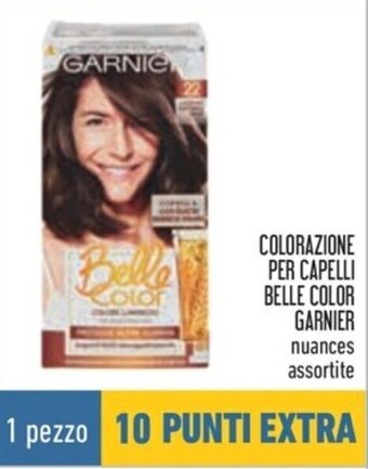 Conad COLORAZIONE PER CAPELLI BELLE COLOR GARNIER nuances assortite offerta