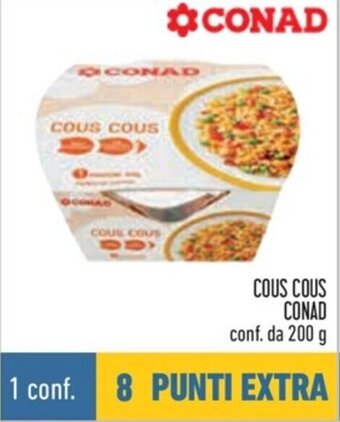 Conad COUS COUS CONAD conf. da 200 g offerta
