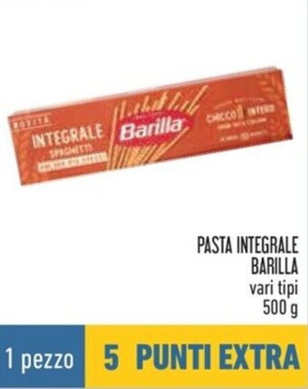Conad PASTA INTEGRALE BARILLA vari tipi 500 g offerta