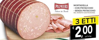 Todis Palmieri mortadella offerta