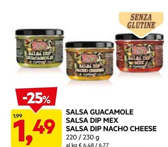 DPiù Salsa guacamole offerta