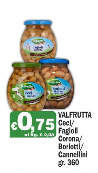 Primo Prezzo Valfrutta ceci offerta