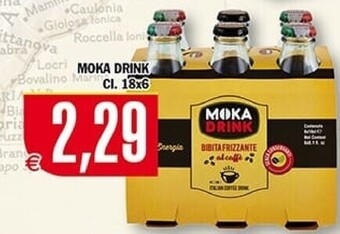 Moka drink bibita frizzante