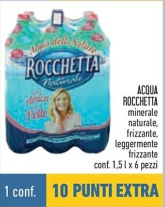 Conad ACQUA ROCCHETTA conf. 1,5 l x 6 pezzi offerta