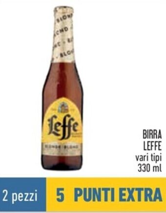 Conad BIRRA LEFFE vari tipi 330 ml offerta