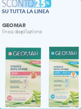 Acqua & Sapone GEOMAR linea depilazione offerta