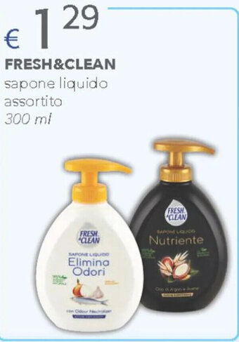 Acqua & Sapone FRESH&CLEAN sapone liquido assortito 300 ml offerta