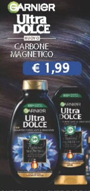 Acqua & Sapone GARNIER Ultra DOLCE HUOVO CARBONE MAGNETICO offerta