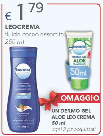 Acqua & Sapone LEOCREMA fluida corpo assortita 250 ml offerta