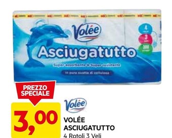 DPiù Volee asciugatutto offerta
