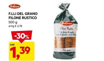 DPiù Del grano f.lli filone rustico offerta