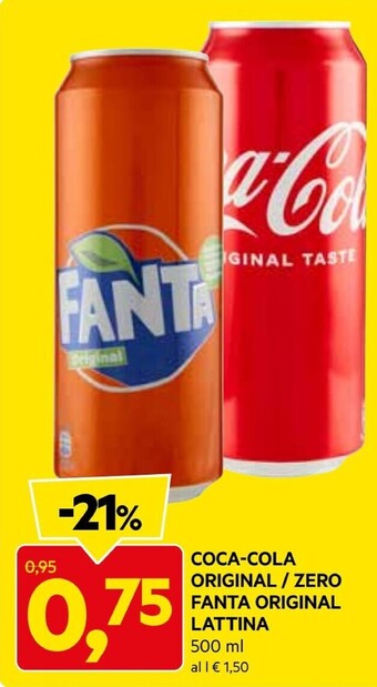 DPiù Fanta original offerta