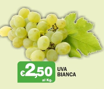 Primo Prezzo Uva bianca offerta