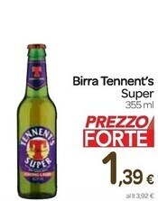 Carrefour Express Tennent's birra super offerta
