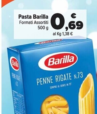 Carrefour Market Barilla pasta offerta