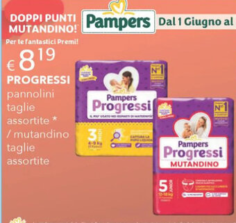 Acqua & Sapone PROGRESSI pannolini taglie assortite / mutandino taglie assortite offerta