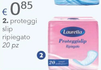 Acqua & Sapone proteggi slip ripiegato 20 pz offerta