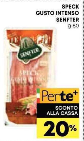 Pam SPECK GUSTO INTENSO SENFTER g 80 offerta