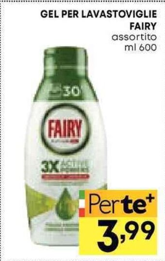 Pam GEL PER LAVASTOVIGLIE FAIRY assortito ml 600 offerta