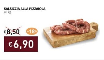 Prezzemolo e Vitale SALSICCIA ALLA PIZZAIOLA al kg offerta