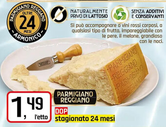 Famila REGGIANO PARMIGIANO DOP stagionato 24 mesi offerta