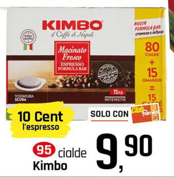 Famila KIMBO CIALDE offerta