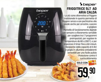 Famila beper FRIGGITRICE 5LT AD ARIA CALDA offerta