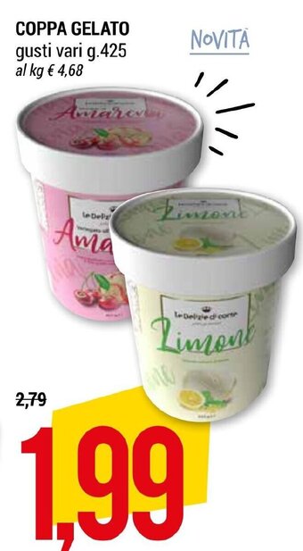 Hardis COPPA GELATO gusti vari g.425 offerta