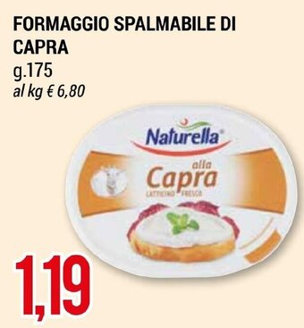 FORMAGGIO SPALMABILE DI CAPRA g.175