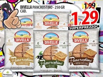 Il Genio Supermercato DIVELLA PANCROSTINO-250 GR CAD. offerta