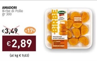 Prezzemolo e Vitale AMADORI Birbe di Pollo gr 300 offerta