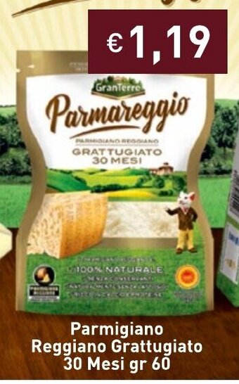 Prezzemolo e Vitale Parmigiano Reggiano Grattugiato 30 Mesi gr 60 offerta