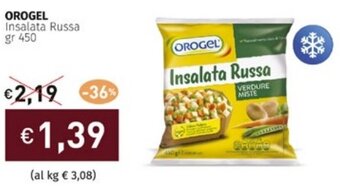 Prezzemolo e Vitale OROGEL Insalata Russa gr 450 offerta