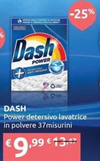 Ipersoap DASH Power detersivo lavatrice in polvere 37misurini offerta
