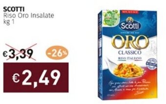 Prezzemolo e Vitale SCOTTI Riso Oro Insalate kg 1 offerta