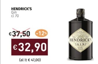 HENDRICK'S Gin cl 70