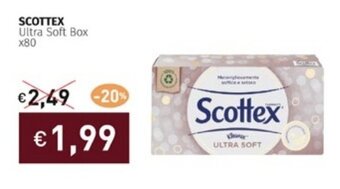 Prezzemolo e Vitale SCOTTEX Ultra Soft Box x80 offerta